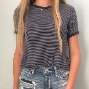 Brandy Melville soft slight cropped t-shirt